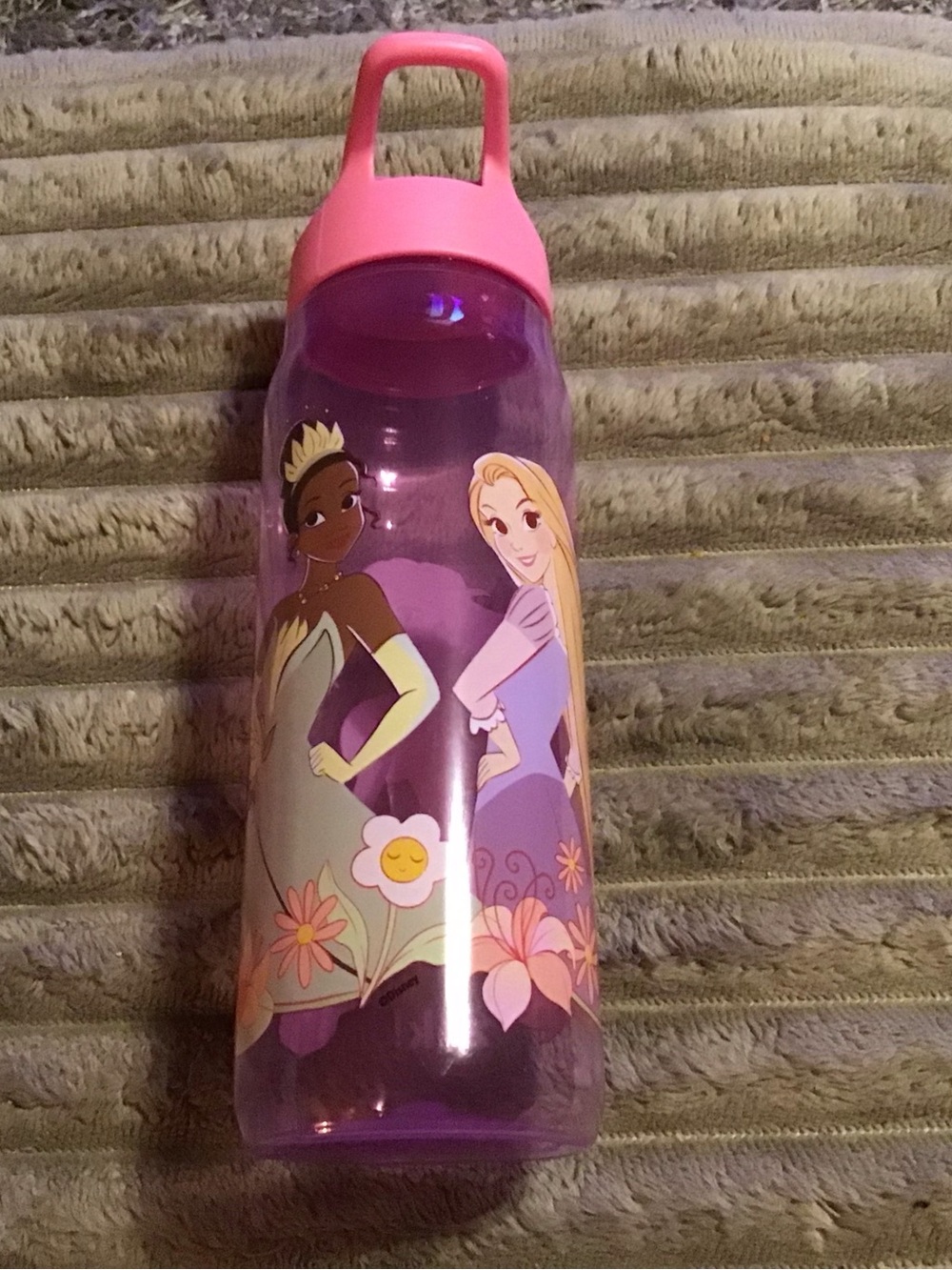 Purple & Pink Princess-Themed Water Bottle – Women Bath & Body